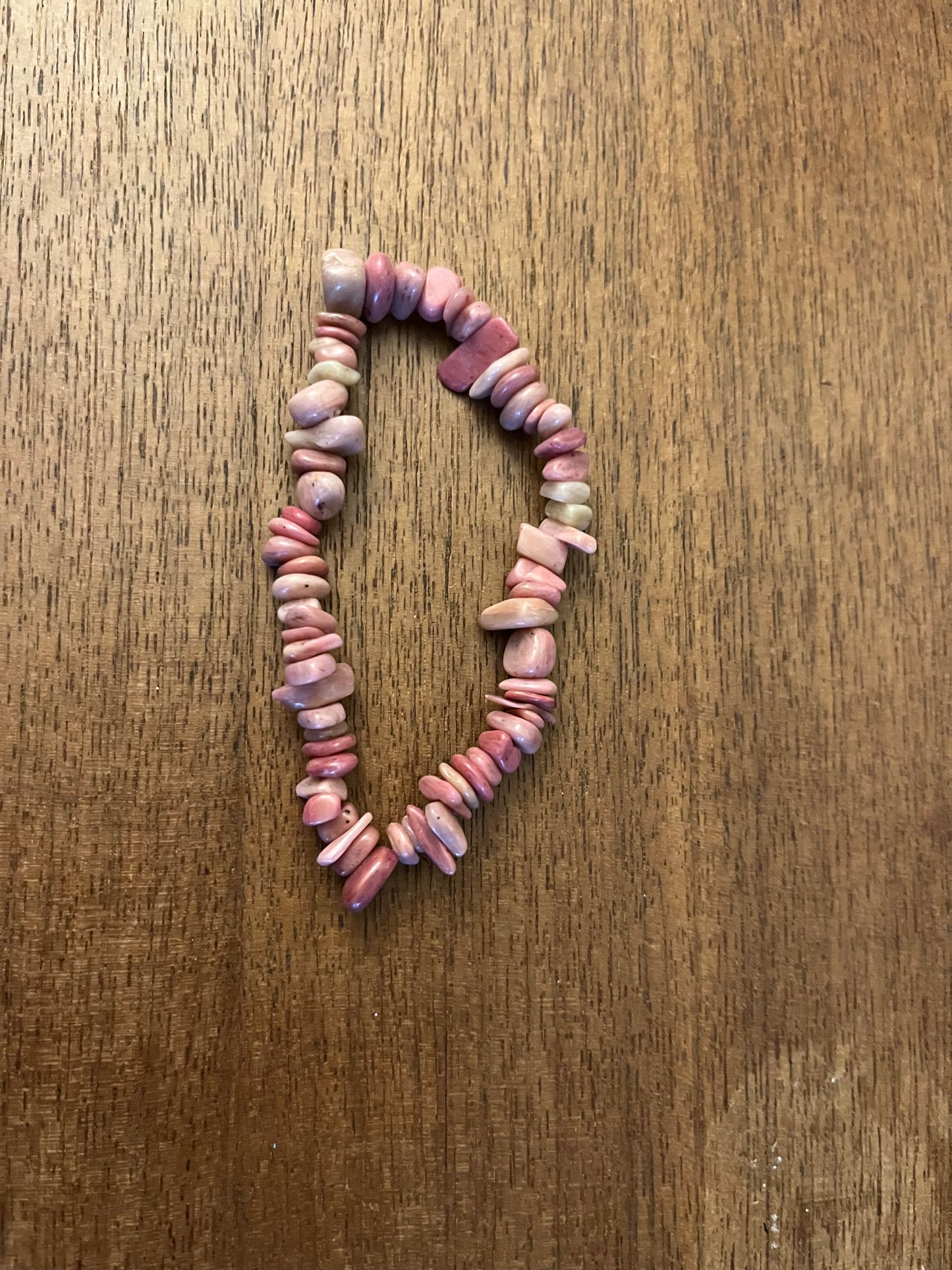 Rose stone bracelet