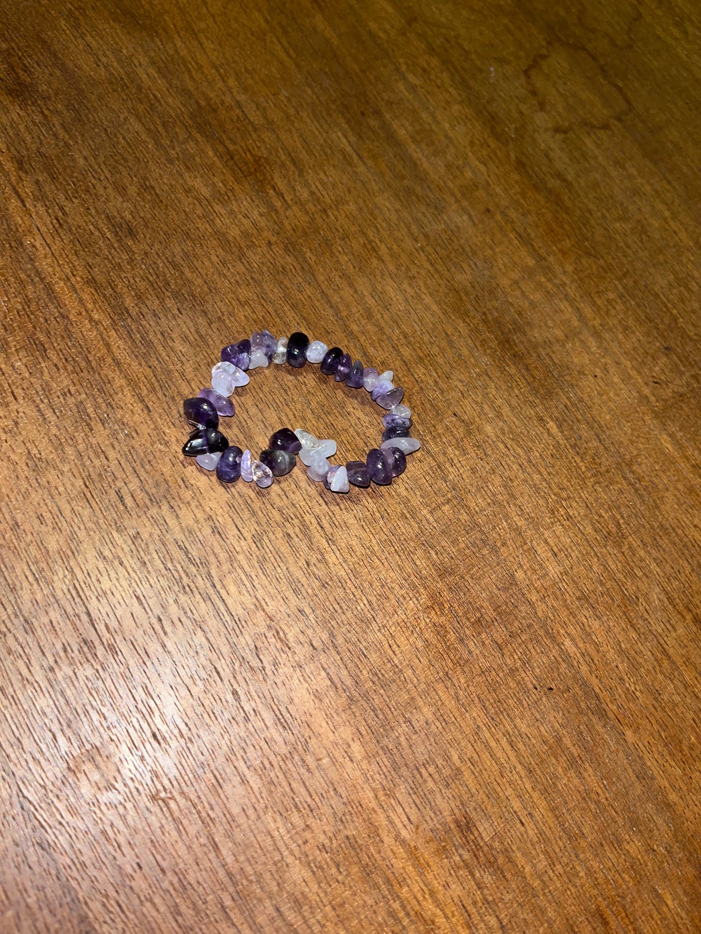 Amethyst Mix Crystal Bracelet
