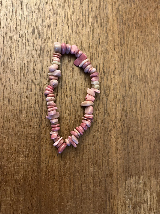 Rose stone bracelet