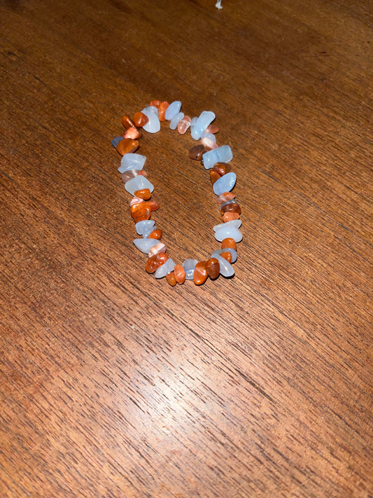 Blue Flame Crystal Bracelet