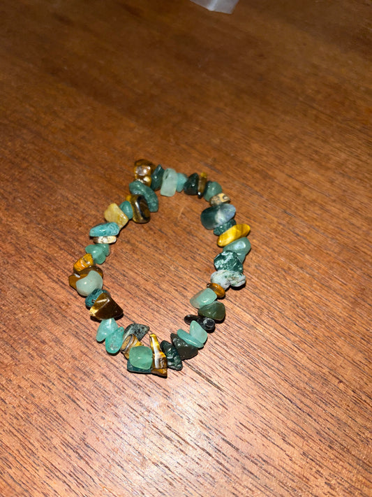 Earthy Crystal Bracelet